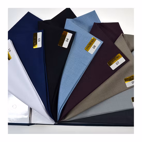 Four Colour Mini Design Wool Fabric for Man Jacket