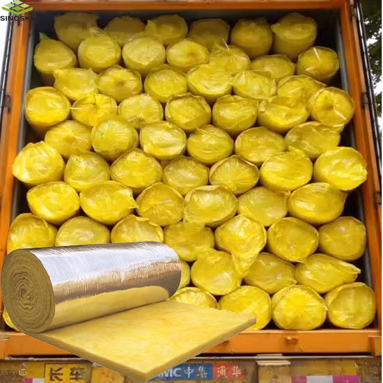 Превосходная стекловолоконная вата с алюминиевой фольгой